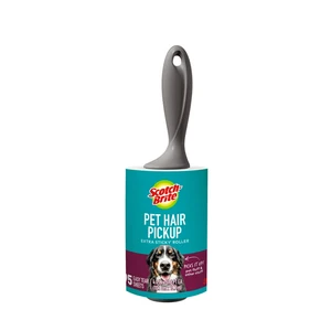 Scotch-Brite Pet Extra Sticky Lint Roller, 95Sheets, 1Roller Scotch-Brite Pet Extra Sticky Lint Roller, 95Sheets, 1Roller