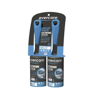 Evercare All-Purpose Lint Roller Twin Pack - 65 Sheets per Roll, 130 Total Sheets, Super Sticky for Clothes, Pets, Furniture, Crafts, Travel Evercare All-Purpose Lint Roller Twin Pack - 65 Sheets per Roll, 130 Total Sheets, Super Sticky for Clothes, Pets, Furniture, Crafts, Travel