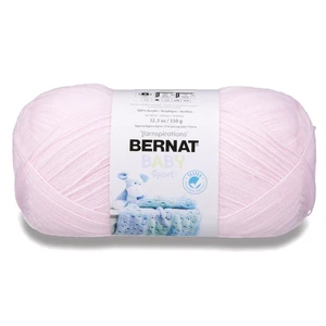 Bernat Baby Sport 3 DK Acrylic Yarn, Baby Pink, 10.5oz/300g, 1077Yards Bernat Baby Sport 3 DK Acrylic Yarn, Baby Pink, 10.5oz/300g, 1077Yards