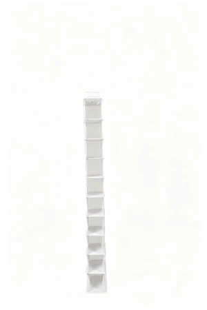 Mainstays 10 Shelf Hanging Shoe Organizer, Non Woven, Arctic White Mainstays 10 Shelf Hanging Shoe Organizer, Non Woven, Arctic White