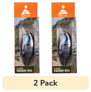 Ozark Trail Freshwater Squarebill Fishing Lure (2 Pack) - Perch, 3/8 oz Ozark Trail Freshwater Squarebill Fishing Lure (2 Pack) - Perch, 3/8 oz