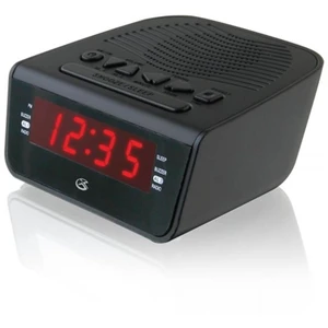 GPX C224B Dual Alarm Clock Radio, Black GPX C224B Dual Alarm Clock Radio, Black