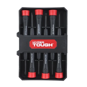 Hyper Tough 6-Piece Precision Screwdriver Set with Storage Case, TS85150N Hyper Tough 6-Piece Precision Screwdriver Set with Storage Case, TS85150N