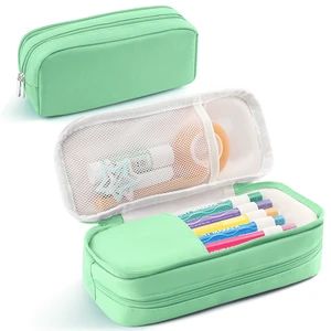 HOHOM Large Capacity Pencil Case Desk Organizer Stationery Storage for School Office Travel HOHOM Large Capacity Pencil Case Desk Organizer Stationery Storage for School Office Travel