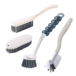 4-Pack Dish Brush Set - Kitchen Scrub Brush with Handle 4-Pack Dish Brush Set - Kitchen Scrub Brush with Handle