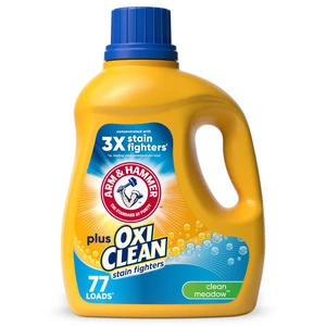 ARM & HAMMER Plus OxiClean Liquid Laundry Detergent ARM & HAMMER Plus OxiClean Liquid Laundry Detergent