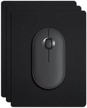 Small Mouse Pad 3 Pack, Mini Mouse Pads for Wireless Mouse and Laptop Computer, Portable Mousepad with Non-Slip Rubber Base & Waterproof Surface - Black -5.5 x 7 in Small Mouse Pad 3 Pack, Mini Mouse Pads for Wireless Mouse and Laptop Computer, Portable Mousepad with Non-Slip Rubber Base & Waterproof Surface - Black -5.5 x 7 in