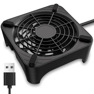 X1 USB Cooling Fan, 18dB Ultra Quiet 120mm USB Computer Fan with Built-in Cable, Portable Fast Cooling Suitable for Router, Receiver, Amplifier, DVR, PlayStation, Xbox, Computer Cabinet More X1 USB Cooling Fan, 18dB Ultra Quiet 120mm USB Computer Fan with Built-in Cable, Portable Fast Cooling Suitable for Router, Receiver, Amplifier, DVR, PlayStation, Xbox, Computer Cabinet More