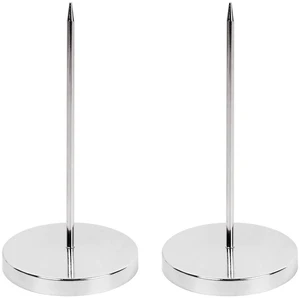 2PCS Bill Fork, Rod Paper Holder Spike, Stainless Steel Check Bill Spike 2PCS Bill Fork, Rod Paper Holder Spike, Stainless Steel Check Bill Spike