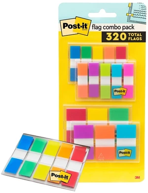 Post-it Flags, .47 x 1.7 in, Multicolor, 1 Dispenser, 320 Flags/Dispenser Post-it Flags, .47 x 1.7 in, Multicolor, 1 Dispenser, 320 Flags/Dispenser