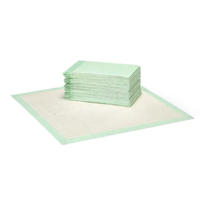 Amazon Basics lekvrije plaspads Van bamboe voor honden en puppy's, normaal/standaardverpakking Van 25 stuks, maat 56cm x 56cm (22in x 22in) Amazon Basics lekvrije plaspads Van bamboe voor honden en puppy's, normaal/standaardverpakking Van 25 stuks, maat 56cm x 56cm (22in x 22in)
