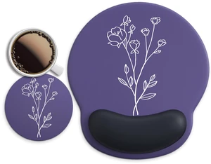 Ergonomic Mouse Pad with Wrist Rest Support,Gel Mouse Pads for Desk Ergonomic Mouse Pad with Wrist Rest Support,Gel Mouse Pads for Desk