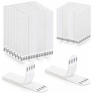 Picture Hanging Strips 20 Pairs (40 Strips) Removable Adhesive Hook and Loop Wall Strips, Frame Stickers No Nails for Home Decor Wall Posters Damage Free Hanging Picture Hangers Picture Hanging Strips 20 Pairs (40 Strips) Removable Adhesive Hook and Loop Wall Strips, Frame Stickers No Nails for Home Decor Wall Posters Damage Free Hanging Picture Hangers