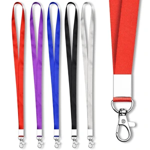 Mcyye 5 PCS Neck Badge Lanyards with Clip for Keys & ID, 5 Colors Mcyye 5 PCS Neck Badge Lanyards with Clip for Keys & ID, 5 Colors