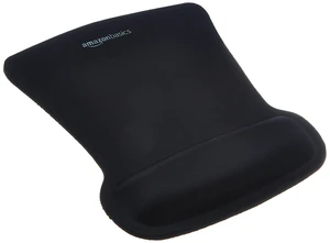 Amazon Basics Ergonomic Mouse Pad with Wrist Support for Pain Relief, Gel-Filled Cushion, Non-Slip Rubber Grip Base, 10.1 x 8.1 Inches, Black Amazon Basics Ergonomic Mouse Pad with Wrist Support for Pain Relief, Gel-Filled Cushion, Non-Slip Rubber Grip Base, 10.1 x 8.1 Inches, Black