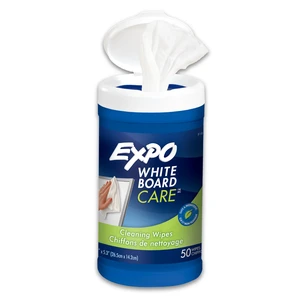 EXPO Whiteboard Care Dry Erase Wipes, Unscented, 50 Count - Home, Office, Teacher, Classroom Supplies EXPO Whiteboard Care Dry Erase Wipes, Unscented, 50 Count - Home, Office, Teacher, Classroom Supplies