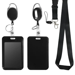 Retractable ID Badge Holder with Breakaway Lanyard,Heavy Duty Badge Reel,Detachable Keychain, Cruise Ship Cards Holder,for Nurse Officer Teacher Security Staff Women Men Retractable ID Badge Holder with Breakaway Lanyard,Heavy Duty Badge Reel,Detachable Keychain, Cruise Ship Cards Holder,for Nurse Officer Teacher Security Staff Women Men