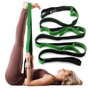 SPECIAL SUPPLIES Yoga Strap for Stretching, Stability Training, Fitness, Flexibility, Physical Therapy, Home Workout Equipment, Strength Training, and Pilates (Green) SPECIAL SUPPLIES Yoga Strap for Stretching, Stability Training, Fitness, Flexibility, Physical Therapy, Home Workout Equipment, Strength Training, and Pilates (Green)