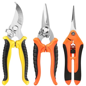 EWPJDK 3 Pack Garden Pruning Shears Scissors Clippers Stainless Steel EWPJDK 3 Pack Garden Pruning Shears Scissors Clippers Stainless Steel