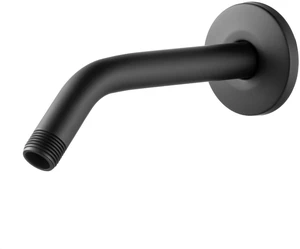 OFFO Shower Arm with Flange, 6-Inch Wall Mount Replacement Angle Shower Head Arm Wall-mounted For Fixed Shower Head & Handheld Showerhead, Matte Black OFFO Shower Arm with Flange, 6-Inch Wall Mount Replacement Angle Shower Head Arm Wall-mounted For Fixed Shower Head & Handheld Showerhead, Matte Black