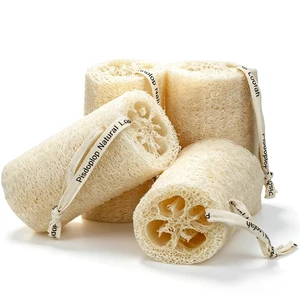 Natural Loofah Sponge, Organic Luffa Body Scrubber Bath Exfoliating, 4 inch Natural Loofah Sponge, Organic Luffa Body Scrubber Bath Exfoliating, 4 inch