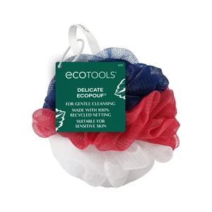 EcoTools Delicate EcoPouf Body Loofah, Gentle Exfoliating Shower Sponge for Sensitive Skin, 100% Recycled Netting Bath Pouf, 1 Count EcoTools Delicate EcoPouf Body Loofah, Gentle Exfoliating Shower Sponge for Sensitive Skin, 100% Recycled Netting Bath Pouf, 1 Count