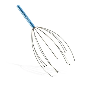 Body Back Scalp Massager Blue Head Scratcher for Stress Relief & Relaxation Body Back Scalp Massager Blue Head Scratcher for Stress Relief & Relaxation