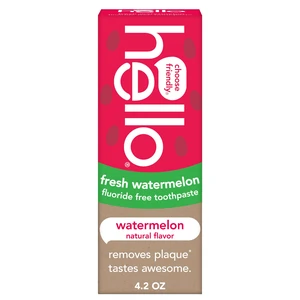 hello Kids Fluoride Free Toothpaste, Fresh Watermelon, 4.2 oz hello Kids Fluoride Free Toothpaste, Fresh Watermelon, 4.2 oz