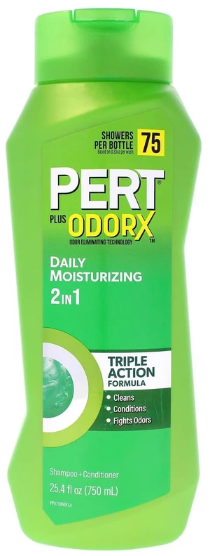PERT 2 in 1 Complete Clean Shampoo and Conditioner - Mens Shampoo for Daily Use - Hair Conditioner for Men - Removes Dirt, Oil, and Build Up - 25.4 oz PERT 2 in 1 Complete Clean Shampoo and Conditioner - Mens Shampoo for Daily Use - Hair Conditioner for Men - Removes Dirt, Oil, and Build Up - 25.4 oz