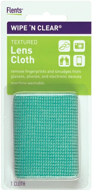 Flents Lens Cleaning Cloth, Remove Fingerprints & Smudges, Color May Vary Flents Lens Cleaning Cloth, Remove Fingerprints & Smudges, Color May Vary