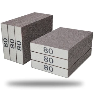 Tonmp 6 Pack 80 Grit Medium Sanding Sponge, Washable and Reusable Great for Pot Pan Brush Sponge Brush Glasses Sanding Wood Sanding Metal Sanding (80 Grit-6 Pack) Tonmp 6 Pack 80 Grit Medium Sanding Sponge, Washable and Reusable Great for Pot Pan Brush Sponge Brush Glasses Sanding Wood Sanding Metal Sanding (80 Grit-6 Pack)