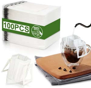 CARGEN 100Pcs Portable Coffee Filter Paper Bags,Hanging Ear Drip Coffee Bag CARGEN 100Pcs Portable Coffee Filter Paper Bags,Hanging Ear Drip Coffee Bag