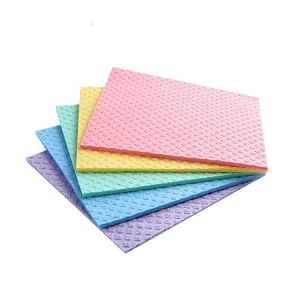 Reusable Cleaning Cellulose Sponge Cloths Absorbent Wipes Clean Kitchen Car Dish Eco-Friendly Dishcloth Hand Towel Auto - 1pack (5pcs) Reusable Cleaning Cellulose Sponge Cloths Absorbent Wipes Clean Kitchen Car Dish Eco-Friendly Dishcloth Hand Towel Auto - 1pack (5pcs)