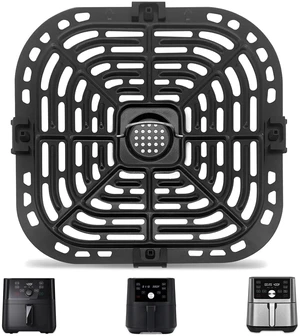 Air Fryer Grill Pan for Instant Pot Vortex Plus 6 in 1 5.7QT 6 QT GAF735 6 QT Air Fryer, Accessories Replacement Tray Rack Parts Grill Plate Crisper Plate, Dishwasher Safe Air Fryer Grill Pan for Instant Pot Vortex Plus 6 in 1 5.7QT 6 QT GAF735 6 QT Air Fryer, Accessories Replacement Tray Rack Parts Grill Plate Crisper Plate, Dishwasher Safe