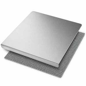 Stainless Steel Cutting Board with Lip, 304 Food Grade, Non-Slip, Dishwasher Safe, Large Countertop Chopping Board for Kitchen, Meat, Vegetables, Baking, 11.8"x15.7"(30x40cm) Stainless Steel Cutting Board with Lip, 304 Food Grade, Non-Slip, Dishwasher Safe, Large Countertop Chopping Board for Kitchen, Meat, Vegetables, Baking, 11.8"x15.7"(30x40cm)