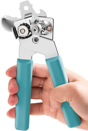Can Opener Manual, Can Openers Hand Held with Comfort Anti-Slip Handles, Heavy Duty Stainless Steel Can Opener Smooth Edge and Bottle Openers, Easy Turn Can Openers for Seniors, Kitchen, Green Can Opener Manual, Can Openers Hand Held with Comfort Anti-Slip Handles, Heavy Duty Stainless Steel Can Opener Smooth Edge and Bottle Openers, Easy Turn Can Openers for Seniors, Kitchen, Green