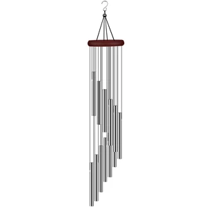 Wind Chimes for Outside, Sympathy Wind Chimes Outdoor Clearance with 12 Aluminum Alloy Tubes and Hook, Memorial Wind Chime Gift Decoration for Home, Patio, Garden, Outdoor Wind Chimes for Outside, Sympathy Wind Chimes Outdoor Clearance with 12 Aluminum Alloy Tubes and Hook, Memorial Wind Chime Gift Decoration for Home, Patio, Garden, Outdoor