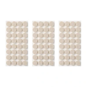 Felt Furniture Pads for Hardwood Floors - Self Adhesive Chair Felt Pads, Floor Protector for Furniture Feet, Furniture Sliders Moving Your Furniture Smoothly - Anti Scratch 96 Pcs 3/4" Round Felt Furniture Pads for Hardwood Floors - Self Adhesive Chair Felt Pads, Floor Protector for Furniture Feet, Furniture Sliders Moving Your Furniture Smoothly - Anti Scratch 96 Pcs 3/4" Round