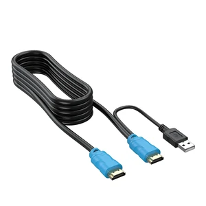 2-in-1 HDMI-USB KVM Cable 6ft for HDMI KVM Switch 2-in-1 HDMI-USB KVM Cable 6ft for HDMI KVM Switch