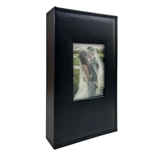 Wei Long Photo Album 4x6 for 300 Photos Pictures PU Leather Cover for Wedding Albums Family Photo Book Pocket Vacation Birthday Photo Albums Hold (B-Black), 5 Inch-PU-202311-Black Wei Long Photo Album 4x6 for 300 Photos Pictures PU Leather Cover for Wedding Albums Family Photo Book Pocket Vacation Birthday Photo Albums Hold (B-Black), 5 Inch-PU-202311-Black