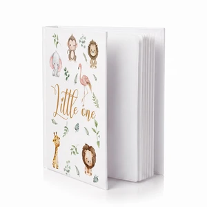 Little One Baby Hardcover Photo Album 4x6 18 Pockets | Baby Photo Albums, Jungle Animal Toddler Small Photo Album Memory Book Keepsake for Babies Shower Newborns Family Little One Baby Hardcover Photo Album 4x6 18 Pockets | Baby Photo Albums, Jungle Animal Toddler Small Photo Album Memory Book Keepsake for Babies Shower Newborns Family