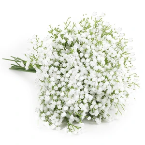 6 Pcs Baby's Breath Artificial Flowers Faux Gypsophila Bouquet | Realistic DIY Floral Arrangement for Wedding Centerpieces Home Decor Vase Filler 6 Pcs Baby's Breath Artificial Flowers Faux Gypsophila Bouquet | Realistic DIY Floral Arrangement for Wedding Centerpieces Home Decor Vase Filler