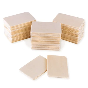 Z Outlet 50 Pack Unfinished Natural Wood Rectangle Blank Pieces Wooden Tags Slices for Arts & Crafts, Painting DIY Decorations, Embellish, Burning & Staining (2.08 x 1.37 Rectangle) Z Outlet 50 Pack Unfinished Natural Wood Rectangle Blank Pieces Wooden Tags Slices for Arts & Crafts, Painting DIY Decorations, Embellish, Burning & Staining (2.08 x 1.37 Rectangle)