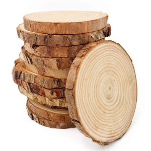 Natural Wood Slices 12 Pcs 3.5-4 inch Craft Wood kit Circles Crafts Christmas Ornaments DIY Crafts with Bark for Crafts Rustic Wedding Decoration by William Craft (3.5-4inch) Natural Wood Slices 12 Pcs 3.5-4 inch Craft Wood kit Circles Crafts Christmas Ornaments DIY Crafts with Bark for Crafts Rustic Wedding Decoration by William Craft (3.5-4inch)