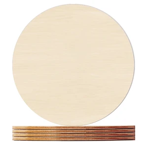 Wood Rounds for Crafts 10 Inch - 5 Pack | Unfinished Wood Circles for Crafts, Round Wooden Discs, Circle Wood Sign Blank Wood Rounds for Crafts 10 Inch - 5 Pack | Unfinished Wood Circles for Crafts, Round Wooden Discs, Circle Wood Sign Blank