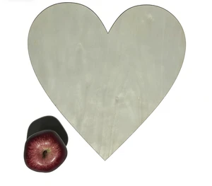 12 inch Wood Hearts, Natural Unfinished Wood Heart Cutout Shape, 3 Pack 12 inch Wood Hearts, Natural Unfinished Wood Heart Cutout Shape, 3 Pack