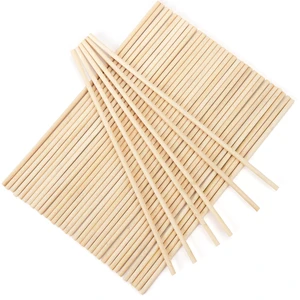 50Pcs Wooden Dowel Rods, 1/4 x 12 Inch Wood Sticks for Crafts | Wooden dowel rods for DIY crafts, Halloween & Christmas decor, cake dowels, model making and creative projects 50Pcs Wooden Dowel Rods, 1/4 x 12 Inch Wood Sticks for Crafts | Wooden dowel rods for DIY crafts, Halloween & Christmas decor, cake dowels, model making and creative projects
