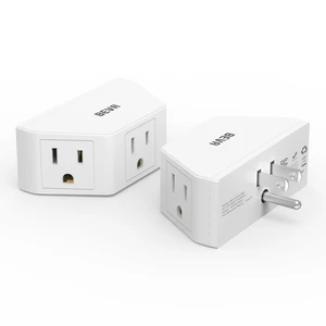 2 Pack 3 Prong Multi Plug Wall Outlet Extender, 3 AC Outlet Adapter | Small Portable Outlet Splitter for Cruise, Travel, Dorm Room, Lightweight Wall Plug Extender for Hotel and Household Use 2 Pack 3 Prong Multi Plug Wall Outlet Extender, 3 AC Outlet Adapter | Small Portable Outlet Splitter for Cruise, Travel, Dorm Room, Lightweight Wall Plug Extender for Hotel and Household Use