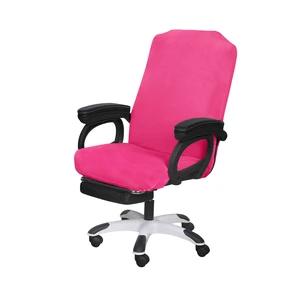 Office Chair Cover- Large, Dark Pink- Removable Computer Chair Cover for Office Chair with Zipper for Universal Rotating Chair Desk Chair Cover Chair Seat Washable Protector for Pets Office Chair Cover- Large, Dark Pink- Removable Computer Chair Cover for Office Chair with Zipper for Universal Rotating Chair Desk Chair Cover Chair Seat Washable Protector for Pets