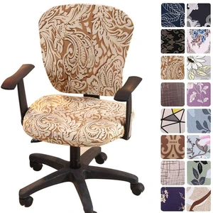 Computer Office Chair Covers - Protective & Stretchable Universal Chair Cover Stretch Rotating Chair Slipcover Computer Office Chair Covers - Protective & Stretchable Universal Chair Cover Stretch Rotating Chair Slipcover